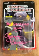 Gregg Bergeron Autographed Transformers ‘Grimlock’