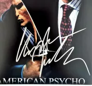 Christian Bale Autographed ‘American Psycho’ Photograph