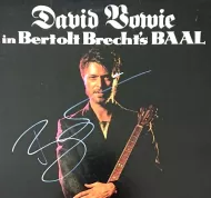 Autographed ‘David Bowie In Bertolt Brecht’s Baal’ Record Album