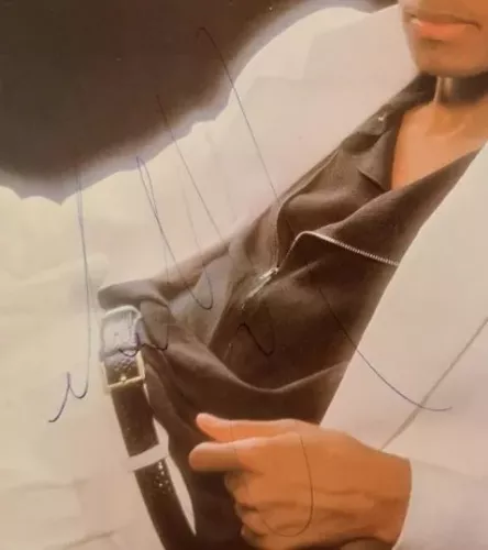 Michael Jackson 'Thriller' Autographed Album Cover 