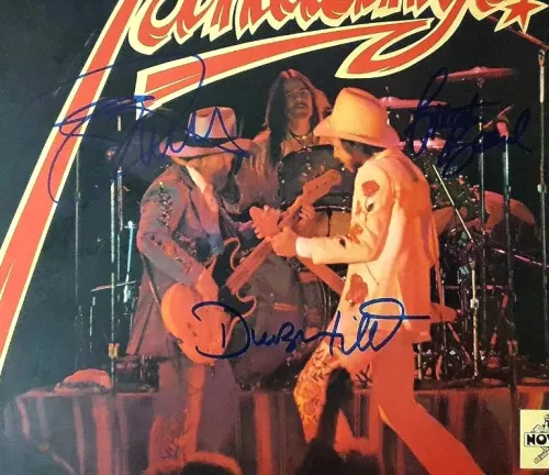 ZZ Top Autographed ‘Fandango’ Record Album