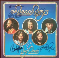 The Beach Boys - Autographed '15 Big Ones' Album Cover